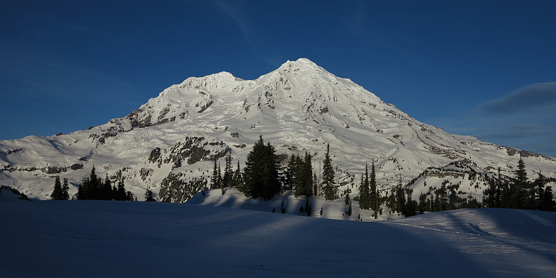Rainier from Ararat, 3:56pm – 6:23pm, 1/19/2013